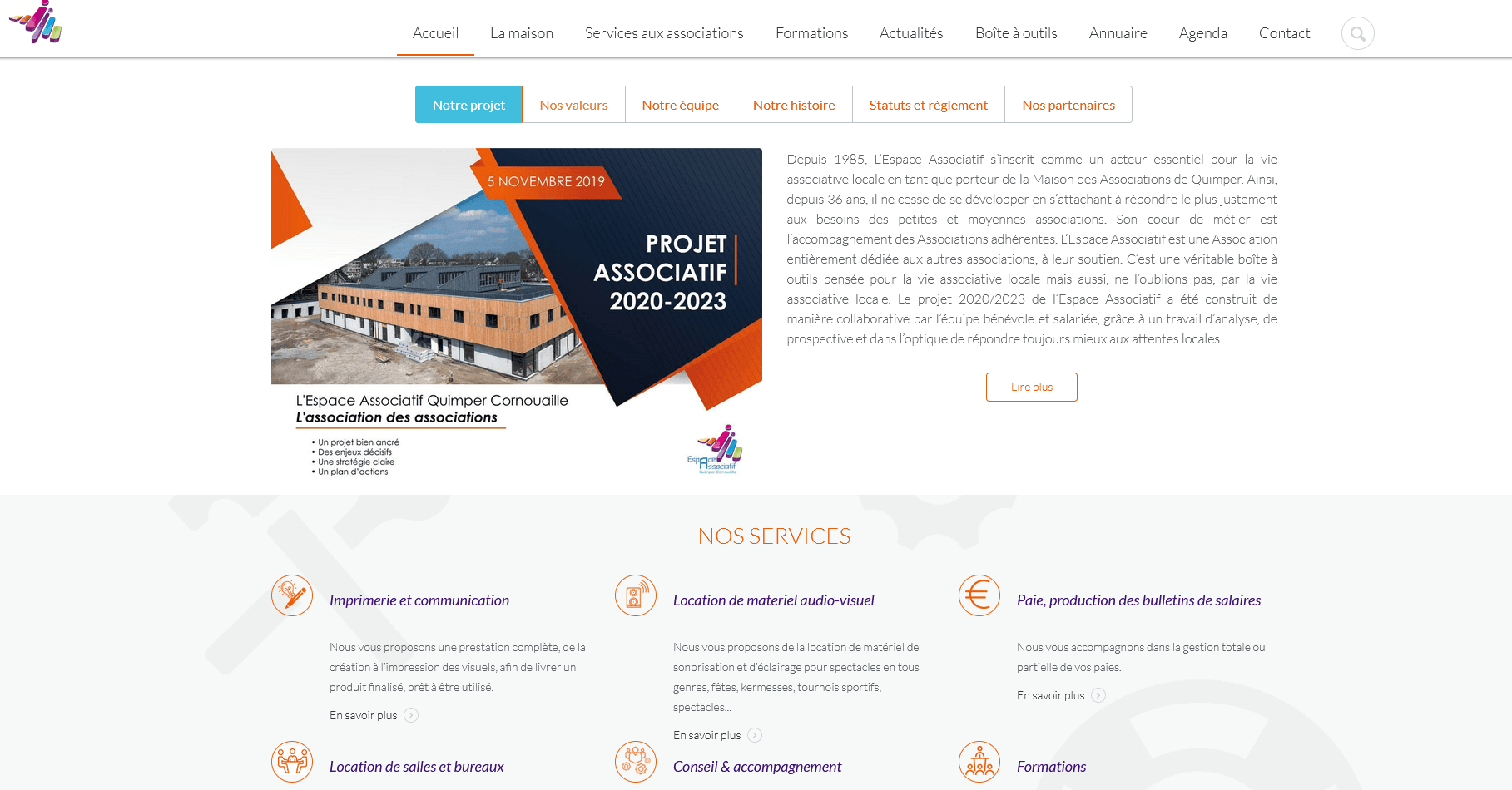 Espace Associatif Quimper Cornouaille